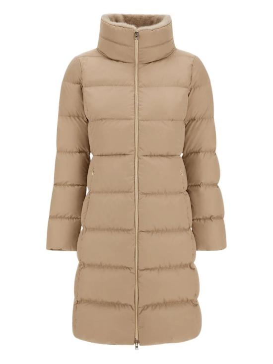 25FW 에르노 새틴 & 레이디 얼터너티브 퍼 롱 재킷 PI002124D 12170Z 1985 CHANTILLY