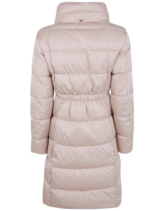 25FW 에르노 새틴 & 레이디 얼터너티브 퍼 롱 재킷 PI002124D 12170Z 1985 CHANTILLY - HERNO