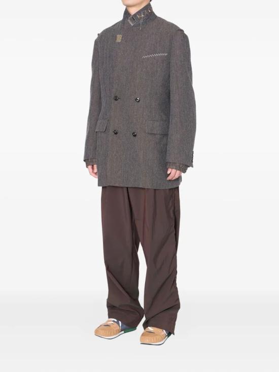 25FW 컬러 코트 25WCM J02105 09 HERRINGBONE - KOLOR