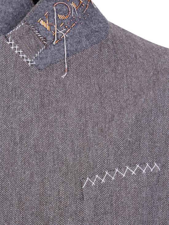 25FW 컬러 코트 25WCM J02105 09 HERRINGBONE - KOLOR