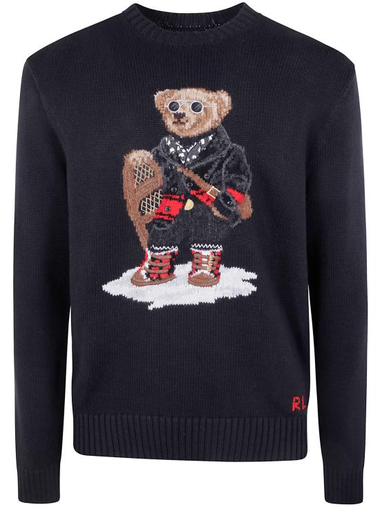 25FW 폴로 랄프로렌 스웨터 710 982 140 001 POLO BLACK HOLIDAY BEAR - POLO RALPH LAUREN