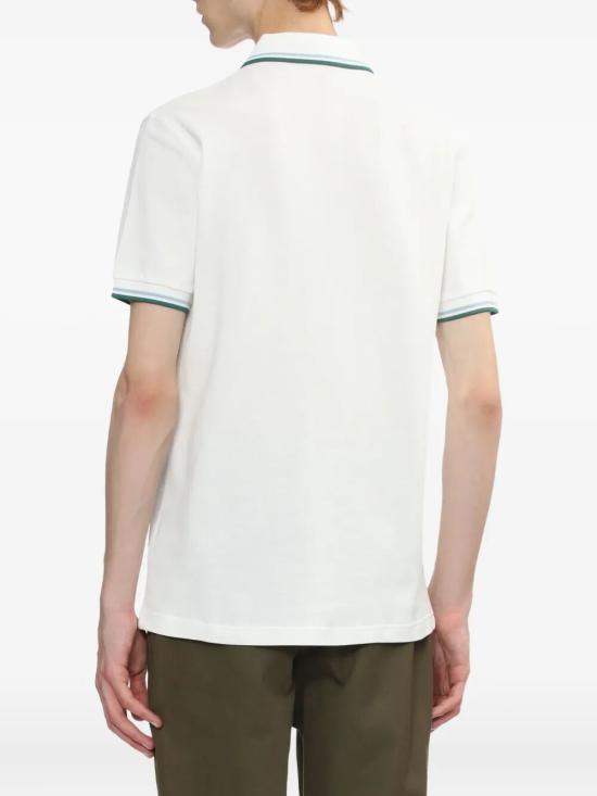 25FW 프레드페리 폴로 티셔츠 FP M3600P 55 Z52 SNOW WHITE TRACK BLUE SPRING GREEN - FRED PERRY