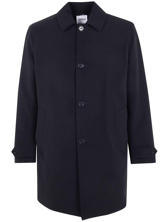 25FW 아스페시 트렌치 코트 CN I 3I28 P503 10241 BLACK - ASPESI