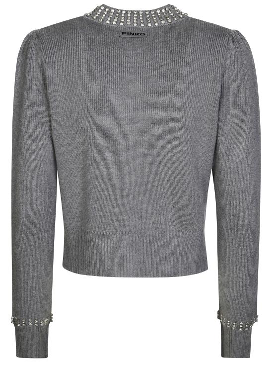 25FW 핑코 가디건 105686 A2S4 II2 GRIGIO - PINKO