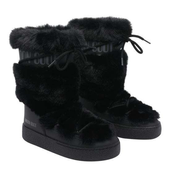 25FW 문부츠 부츠 2450210 N001 Black - MOON BOOT