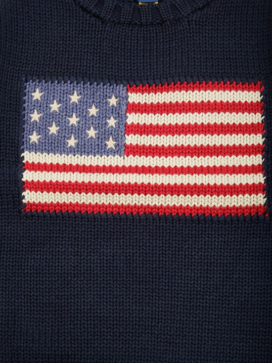 24FW [키즈] 랄프 로렌 가디건 322668285001 HUNTER NAVY BLU - RALPH LAUREN