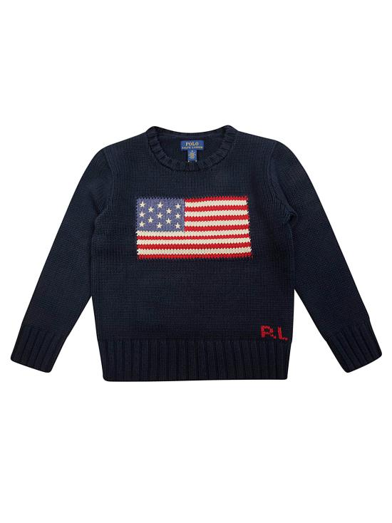 24FW [키즈] 랄프 로렌 가디건 322668285001 HUNTER NAVY BLU