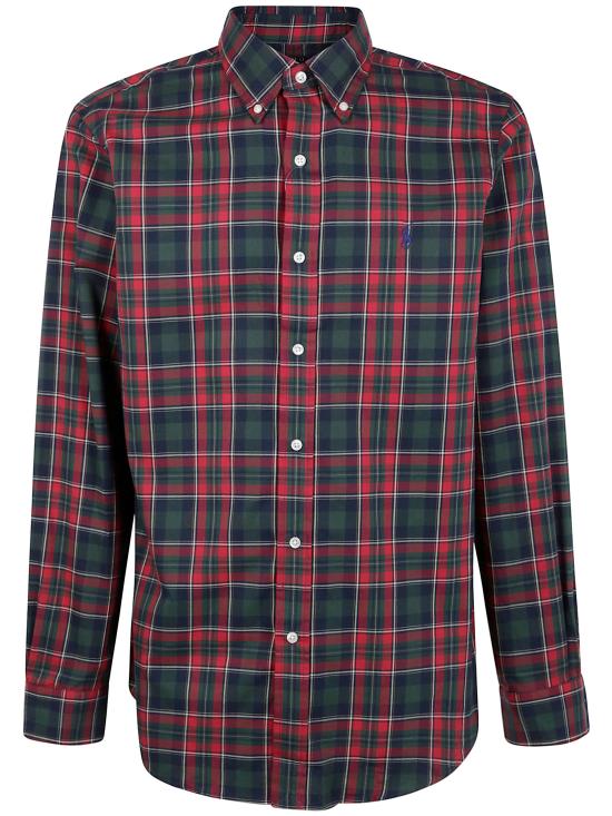 25FW 폴로 랄프로렌 긴팔 셔츠 710 953 644 008 FOREST RED MULTI - POLO RALPH LAUREN