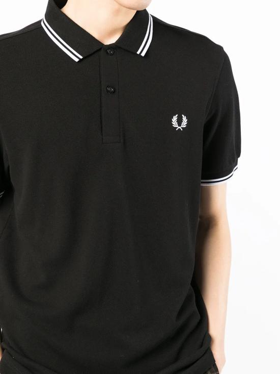 25FW 프레드페리 폴로 티셔츠 FP M3600P 55 350 BLACK - FRED PERRY