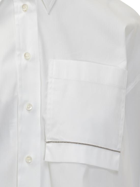 25FW 브루넬로 쿠치넬리 셔츠 M0091MY826 C159 BIANCO - BRUNELLO CUCINELLI