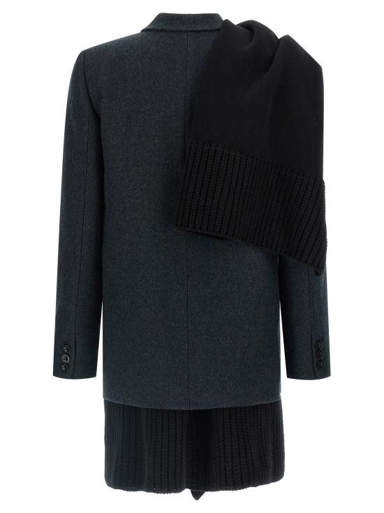 25FW 사카이 트렌치 코트 2508206327 Gray - SACAI