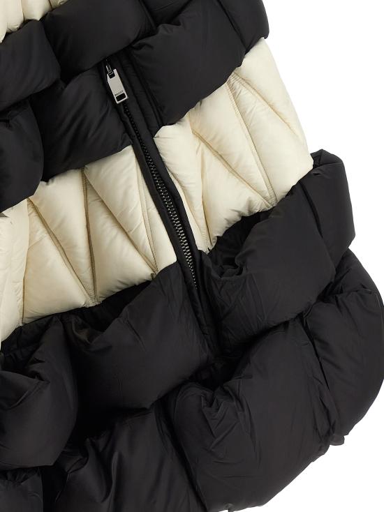 25FW 크리스토퍼 락시 케이프 CRDJ022WHITEBLACK White Black - CHRISTOPHER RAXXY