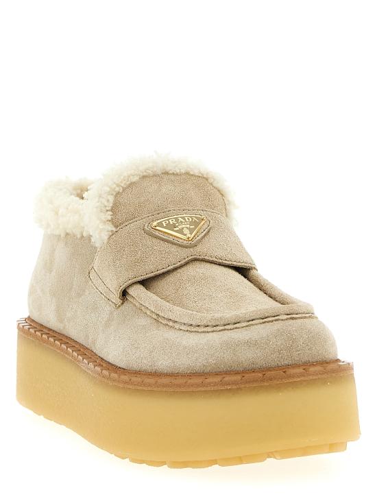 25FW 프라다 로퍼 1D717NFZD50JFTF0F24 Beige - PRADA