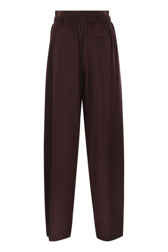 25FW 스포트막스 스트레이트 팬츠 2522136022600 003 Red - SPORTMAX