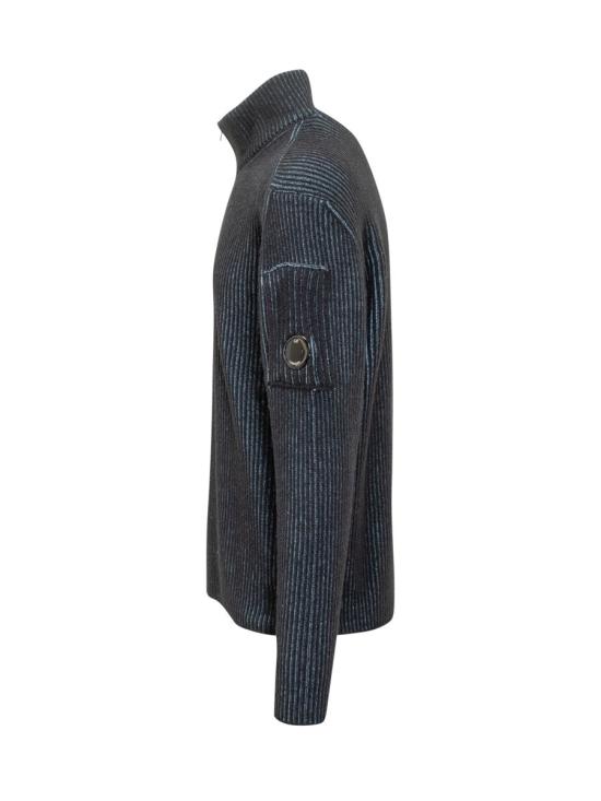 25FW 씨피 컴퍼니 스웨터 19CMKN257A006170A 815 BLUE - C.P. COMPANY