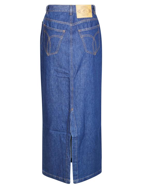 25FW 피오루찌 데님 스커트 W02FPDSK387DN01DN11 DEEP BLUE - FIORUCCI