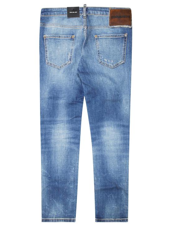 25FW [키즈] 디스퀘어드2 진 DQ0239 D0AEU DQ01 BLU - DSQUARED2