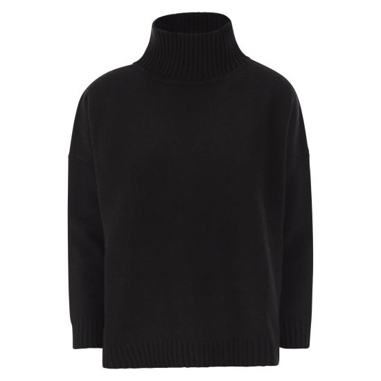 25FW 위켄드막스마라 터틀넥 2525366112600 BLACK