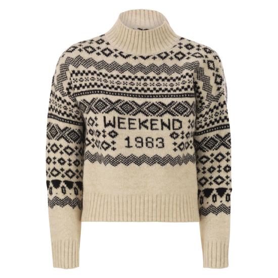 25FW 위켄드막스마라 터틀넥 2525366053600 LIGHT BEIGE