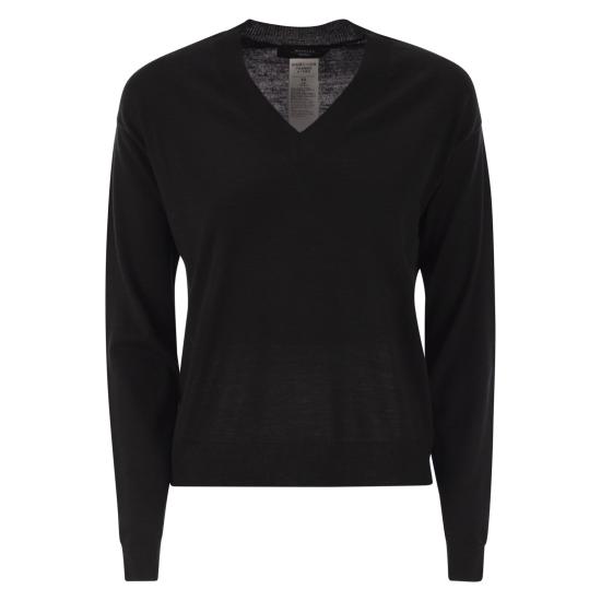 25FW 위켄드막스마라 스웨터 2525366042600 BLACK