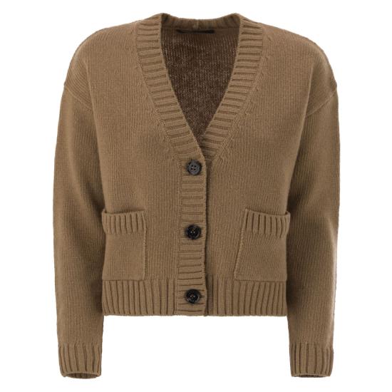 25FW 위켄드막스마라 가디건 2525346062600 CAMEL