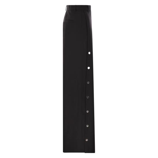 25FW 스포트막스 스트레이트 팬츠 2522136012600 BLACK - SPORTMAX