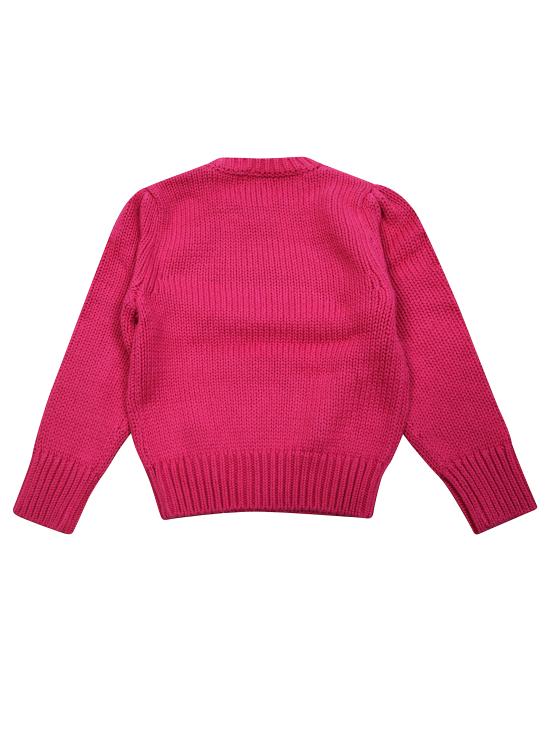 25FW [키즈] 랄프 로렌 가디건 312668609009 PREPPY PINK FUXIA - RALPH LAUREN