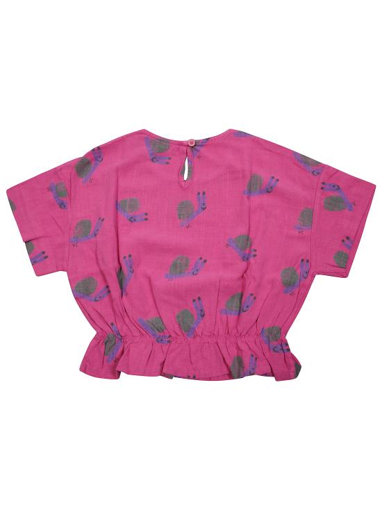 25SS [키즈] 보보쇼즈 티셔츠 B125AC029 FUCSIA FUXIA - BOBO CHOSES