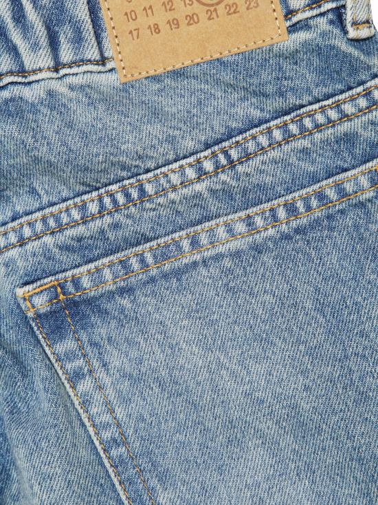 25FW [키즈] MM6 메종마르지엘라 진 M60452 MM05V M601 BLU - MM6 MAISON MARGIELA