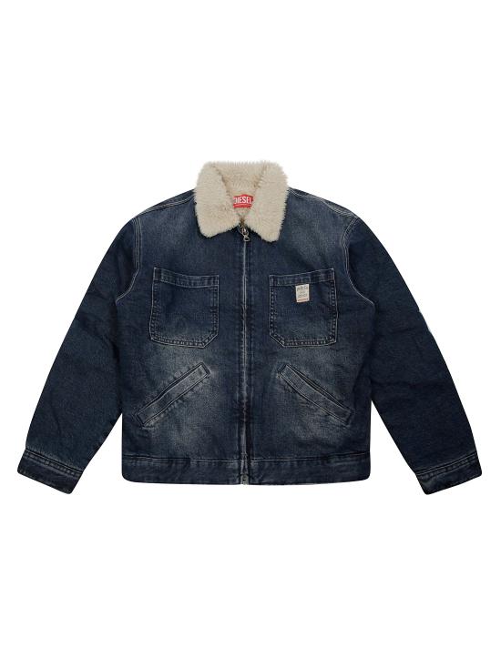 25FW [키즈] 디젤 자켓 J02506KXBQC K01 BLU