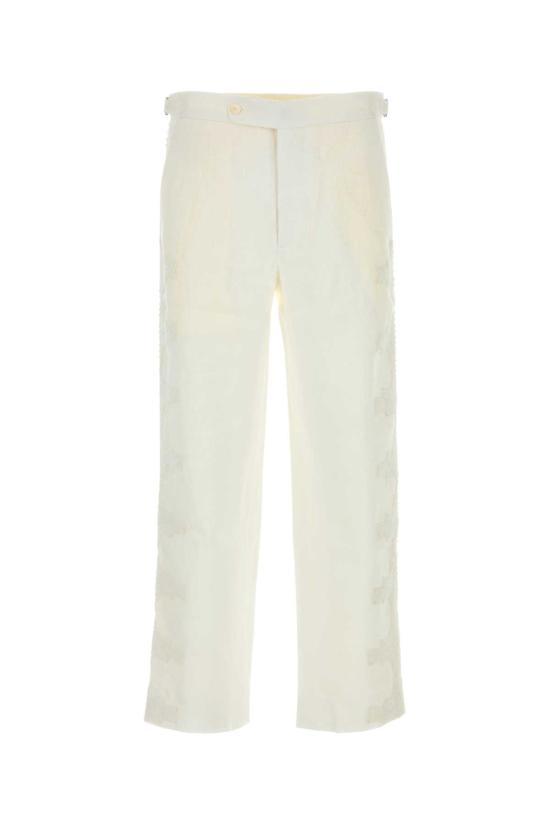 25SS 보디 스트레이트 팬츠 MRS25BT008 WHITE White