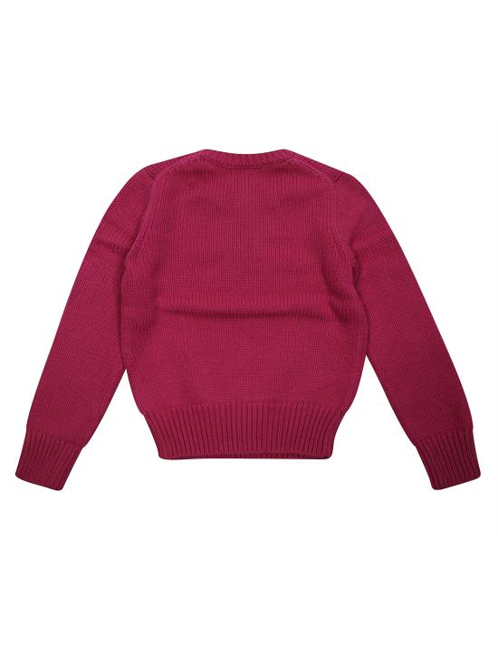 25FW [키즈] 랄프 로렌 가디건 313668609009 PREPPY PINK FUXIA - RALPH LAUREN