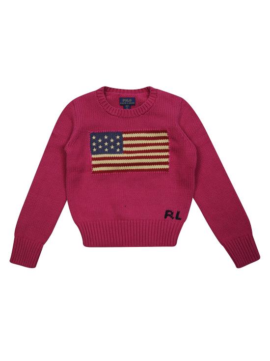 25FW [키즈] 랄프 로렌 가디건 313668609009 PREPPY PINK FUXIA