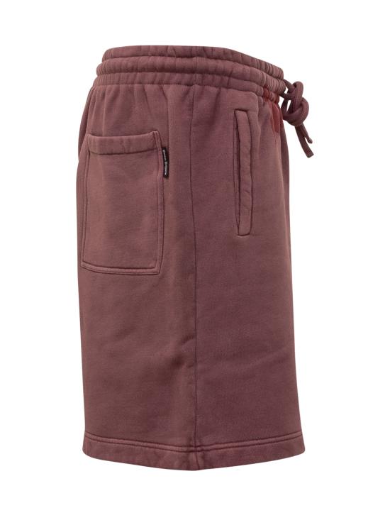 25FW 팜앤젤스 숏팬츠 PMCI019F25FLE001 2825 BURGUNDY RED - PALM ANGELS