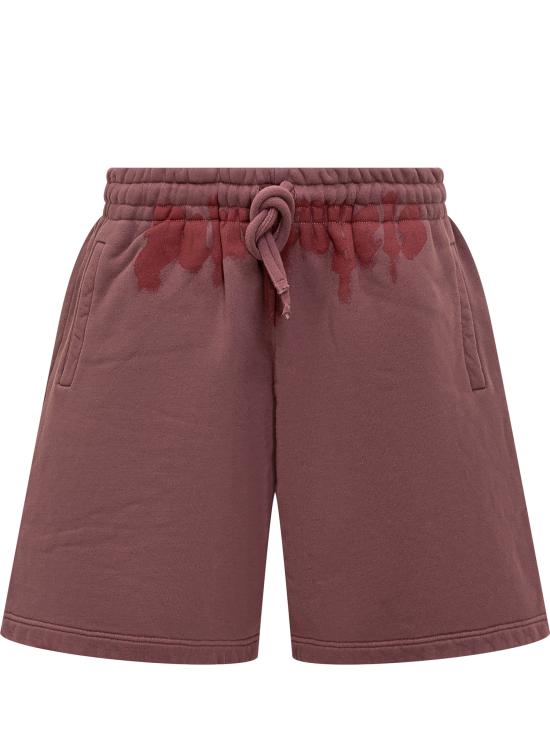 25FW 팜앤젤스 숏팬츠 PMCI019F25FLE001 2825 BURGUNDY RED