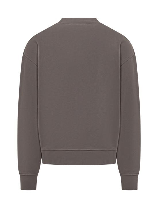 25FW 팜앤젤스 긴팔 티셔츠 PMBA08HF25FLE004 0760 DARK GREY BROWN - PALM ANGELS