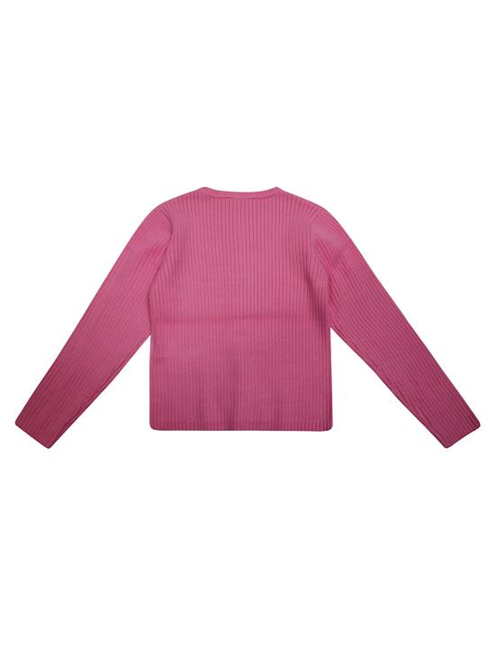 24FW [키즈] 리우조 가디건 KF4038MA12P X0602 FUXIA - LIU JO