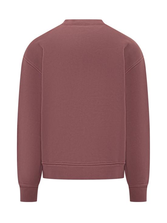 25FW 팜앤젤스 긴팔 티셔츠 PMBA08HF25FLE003 2825 BURGUNDY RED - PALM ANGELS