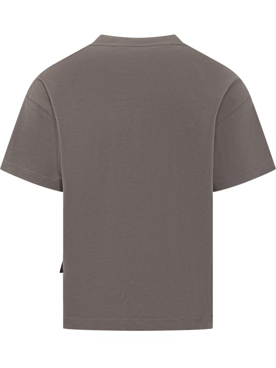 25FW 팜앤젤스 반팔 티셔츠 PMAA109F25JER00A 0760 DARK GREY BROWN - PALM ANGELS