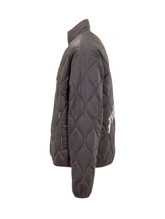 25FW 팜앤젤스 봄버 자켓 PMEJ00AF25FAB001 1003 BLACK - PALM ANGELS