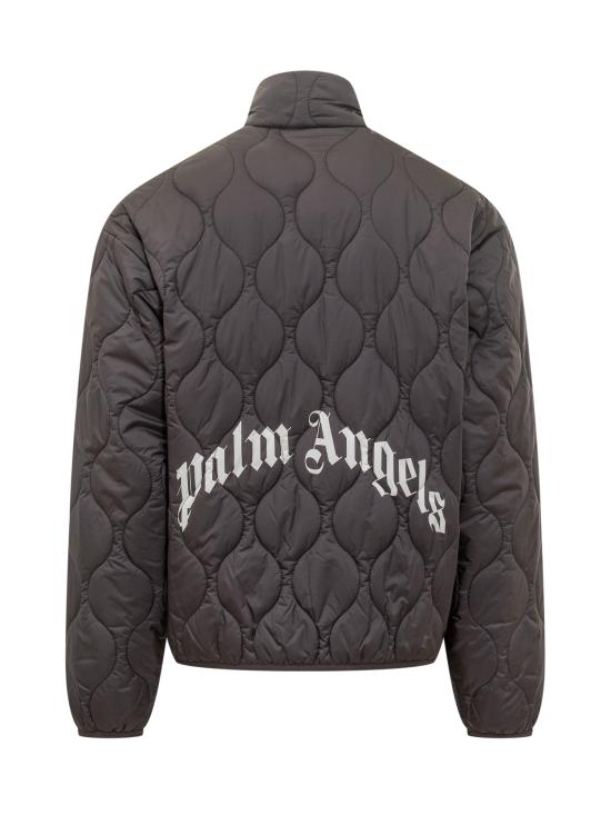 25FW 팜앤젤스 봄버 자켓 PMEJ00AF25FAB001 1003 BLACK - PALM ANGELS