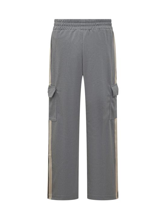 25FW 팜앤젤스 스트레이트 팬츠 PMCJ04BF25FAB002 0803 GREY MELANGE - PALM ANGELS