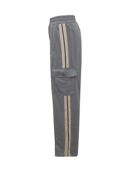 25FW 팜앤젤스 스트레이트 팬츠 PMCJ04BF25FAB002 0803 GREY MELANGE - PALM ANGELS