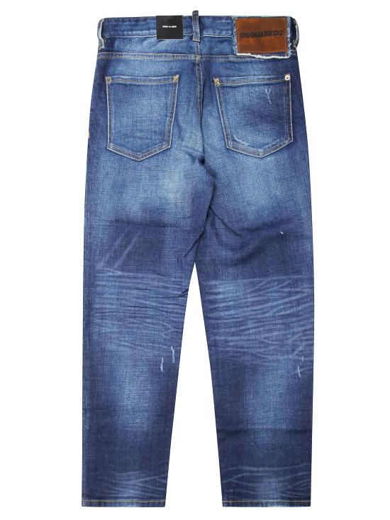 25FW [키즈] 디스퀘어드2 진 DQ2241 D0AER DQ01 BLU - DSQUARED2