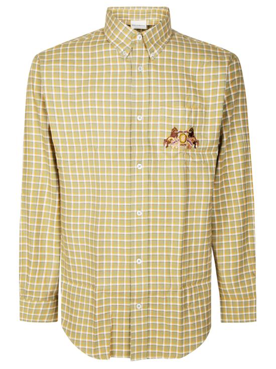 25FW 드롤드무슈 셔츠 I SH237 CO227 KK KAKI VERDE