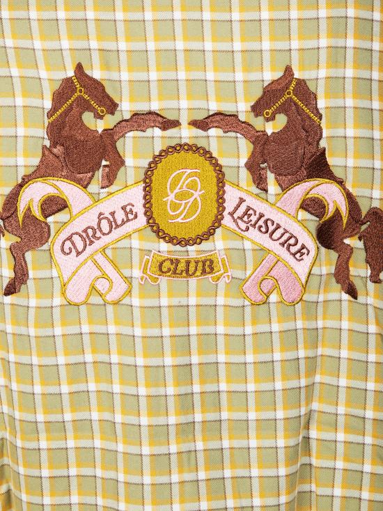 25FW 드롤드무슈 셔츠 I SH237 CO227 KK KAKI VERDE - DROLE DE MONSIEUR