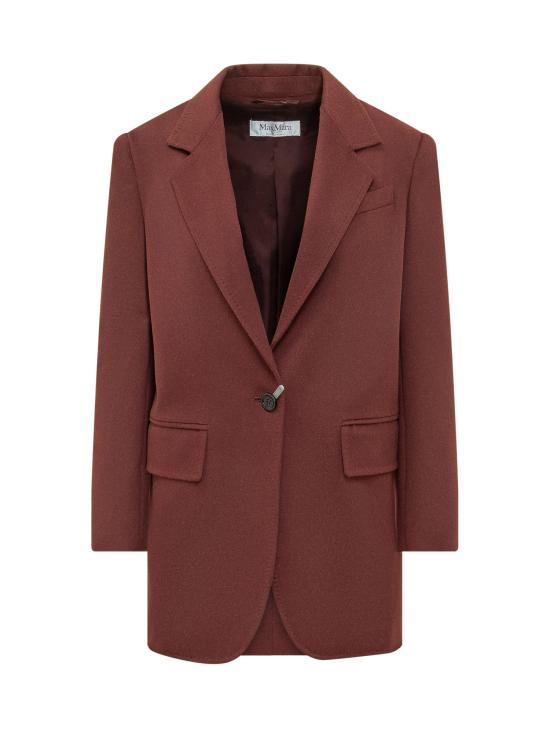 25FW 막스마라 ARICCIA 아리차 싱글 브레스티드 테일러드 블레이저 자켓 2521046243600 043 CILIEGIA