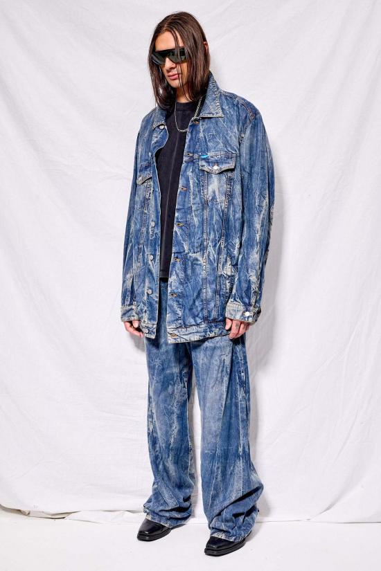  Grossi 데님 자켓 그로시 트위스티드 트러커 더티 워시 - OTHER BRANDS