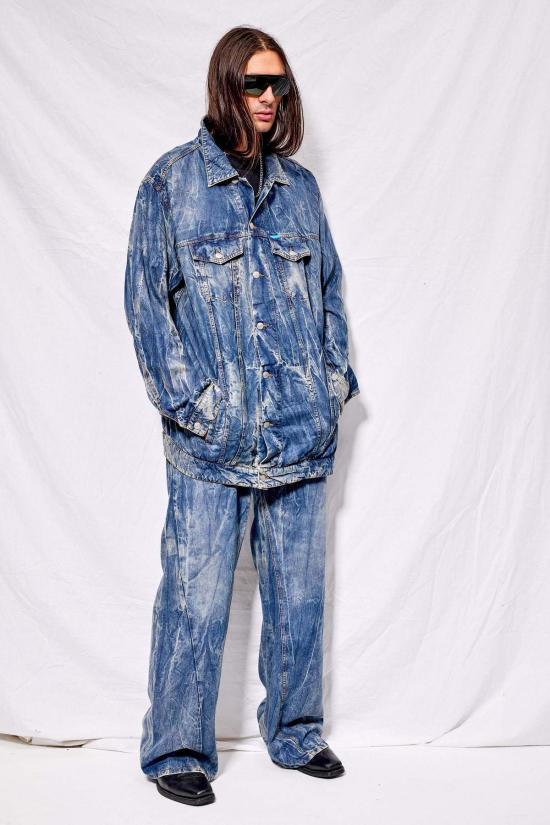  Grossi 데님 자켓 그로시 트위스티드 트러커 더티 워시 - OTHER BRANDS