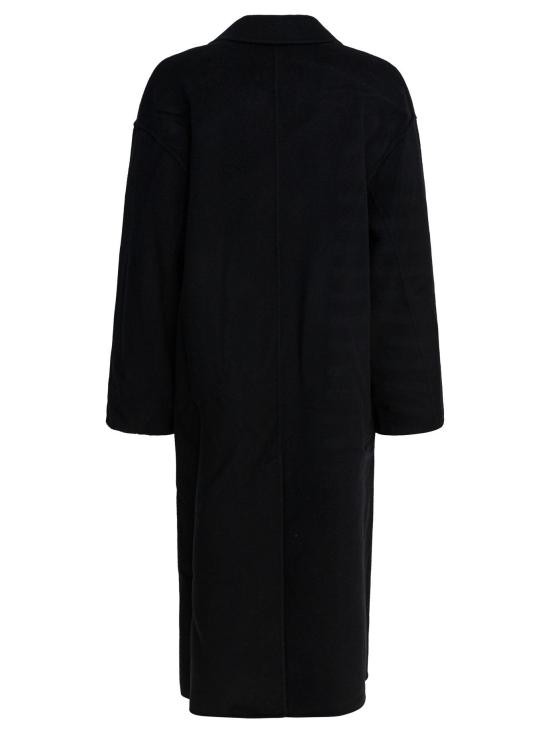 25FW 루루 드 세종 코트 BORNEO LDS BLACK - LOULOU DE SAISON